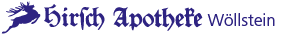 Hirsch-Apotheke Wöllstein Second Logo